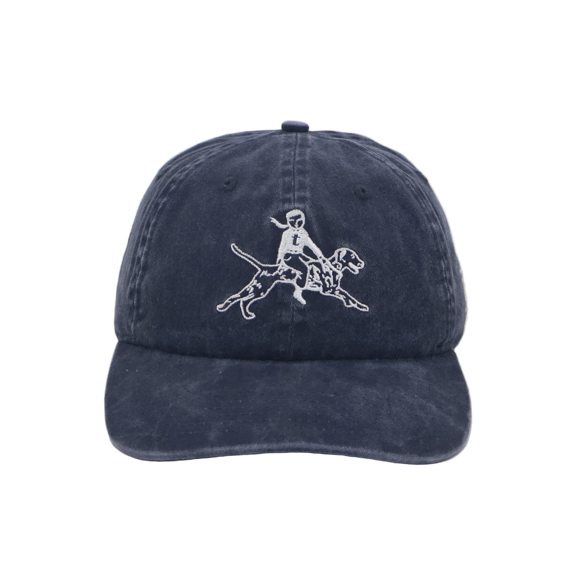logo faded blue cap