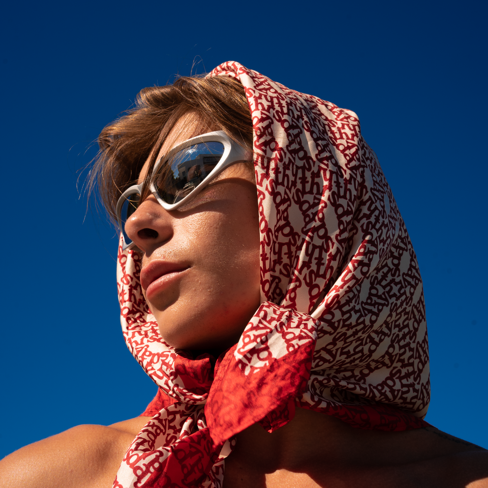 thrsday silk scarf